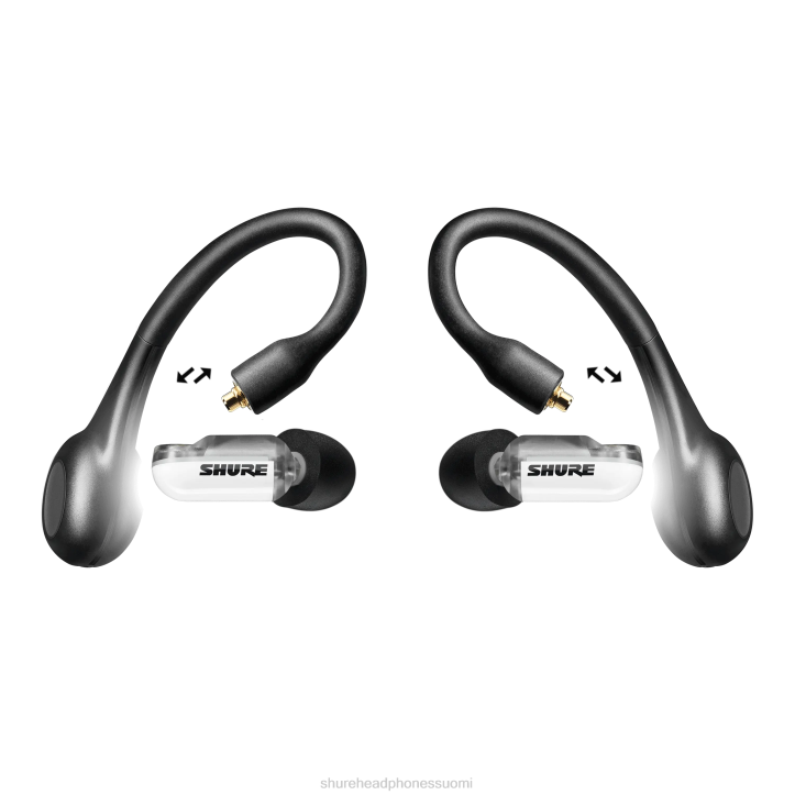 Shure aonic 3 true langattomat kuulokepaketti gen 2 60T69 tuotenippuja valkoinen