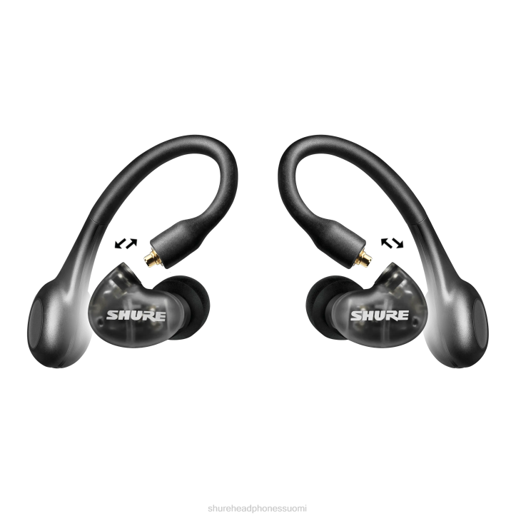 Shure aonic 4 true langattomat kuulokepaketti gen 2 60T610 tuotenippuja musta