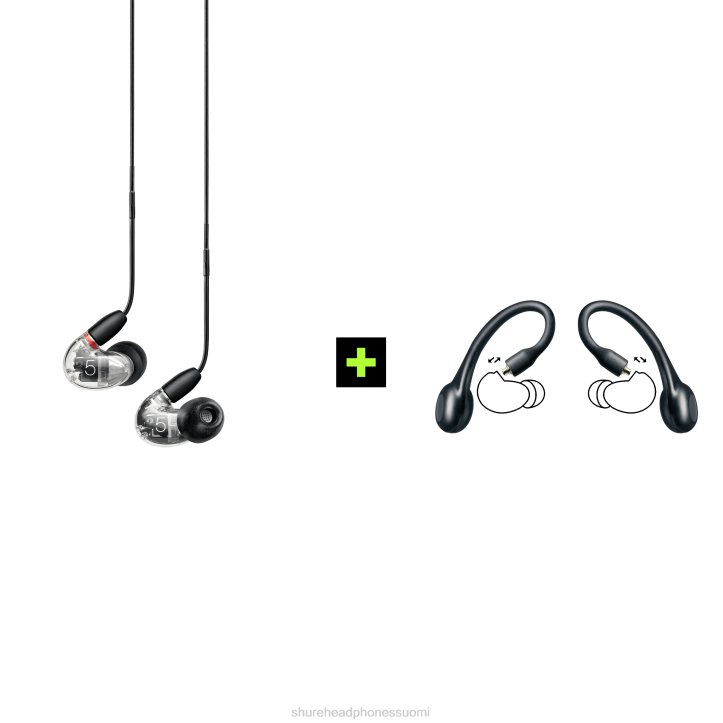 Shure aonic 5 true langattomat kuulokepaketti gen 2 60T613 tuotenippuja asia selvä