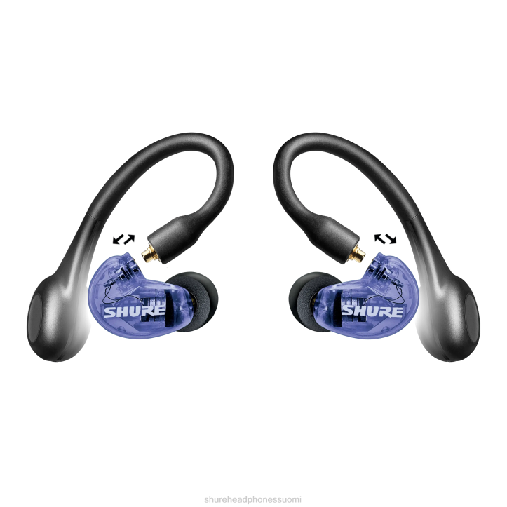 Shure se215 todellinen langaton kuulokepaketti gen 2 60T63 tuotenippuja violetti